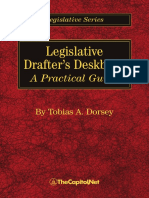 Legislative Drafter's Deskbook: A Practical Guide, by Tobias Dorsey