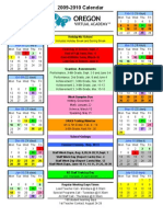 ORVA Student Calendar 2009-10 v3