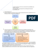 Porter's Five Forces Model