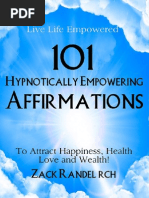 101 Hypnotically Empowering Affirmations Ebook