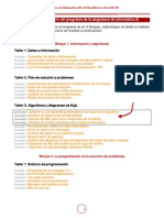 Programa de Actividades de Informatica III Del Bachillerato BUAP