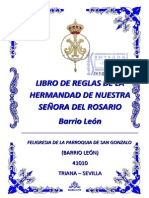 Libro de Reglas de La Hermandad de Nuestra Señora Del Rosario - 2013