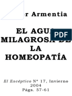 Armentia - El Agua Milagrosa de La Homeopatia