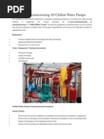 Testing & Commissioning of Chilled Water Pumps