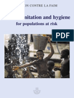 ACF Water Sanitation Hygiene For Populations at Risk