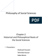 Philosophy of Social Sciences