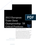 European Team Chess Championship: 58 Critical Positions