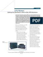 Cisco VPN Security Routers: Setting The Standard in Site-to-Site VPN Solutions