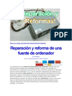 Reparacion Fuente de Poder