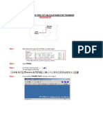 Tutorial of WRC 107 For Trunnion