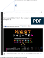 Can't Access H33t.eu - Here's How To Make It Work With A Simple Trick (How To