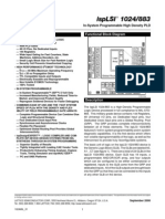 Isplsi 1024/883: In-System Programmable High Density PLD