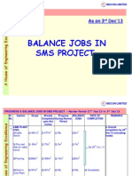 Balance Jobs in Sms Project.: Ason3 Dec' 13