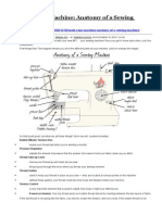 Anatomy of A Sewing Machine