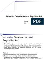 Industrial Development and Regulation Act