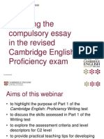 Cpe Compulsory Essay Slides