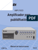 AMP 210CD Instr