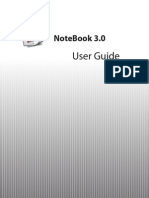 Notebook User Guide