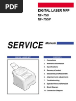 Samsung SF 750 and 755P Service Manual