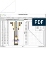 Schematic and Survey Plot: Well Name: Sample 11 - Full Data