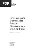 Sri Lanka's Potemkin Peace: Democracy Under Fire