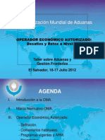 Operador Económico Autorizado, Desafíos y Retos A Nivel Global - OMA