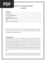 Brian Bix Natural Law Theory The Modern Tradition Summary