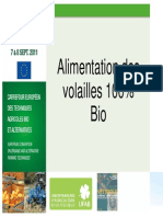 Alimentation Volailles Bio