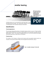 Defects Lamellar Tearing