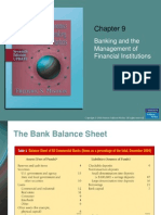 Banking and The Management of Financial Institutions