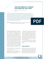 Restoring Function and Esthetics in 2 Patients With Amelogenesis Imperfecta: Case Report