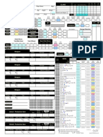 D&D 3e Character Sheet