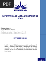 03 Importancia de La Fragmentación de Roca