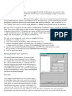 Using Visual Basic in Arc8 Raster Processing Form Example: Description