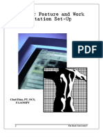 Posture and Ergonomic Workstation Setup Guide