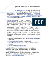 Computer Architecture Notes - Rana