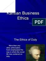 Kantian Ethics