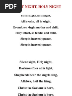 Silent Night Song Lyrics