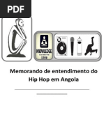 Memorando de Entendimento Do Hip Hop em Angola