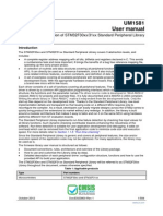 STM32F30xx-31xx Standard Peripheral Library UM1581