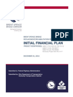 Brent Spence Bridge Financing Plan