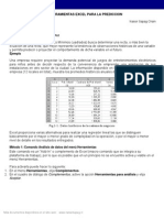 Uso de Excel para Predicción