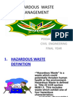 Hazardous Chemical Waste Management