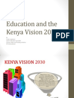 Education and The Kenya Vision 2030