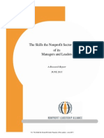 1 A - The Skills The Nonprofit Sector Requires of Its Leaders - June 2011