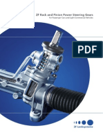 ZF Rack and Pinion Power Steering Gears: For Passenger Cars and Light Commercial Vehicles