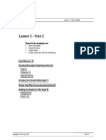 Lesson 2 - Train 2: Input Members 2 Creating Baseplate Detail Interactively 4