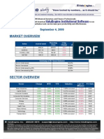 Market Overview: September 4, 2009