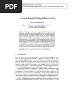 Graph Coloring by Multiagent Fusion Search: Journal of Combinatorial Optimization, 2009, 18 (2) : 99-123