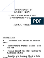 Fund Management by Banks in India